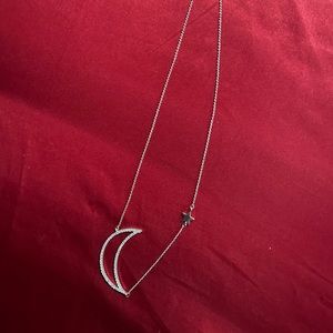 forever 21 star and moon necklace
